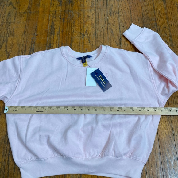 🆕 Polo Ralph Lauren Girls Ballet I Polo fleece  Sweatshirt Size L 12-14 - Picture 10 of 13